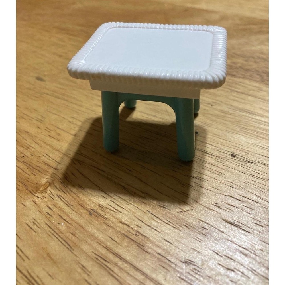Fisher Price Loving Family dollhouse 1993 OUTDOOR 'WICKER' TABLE Replacement